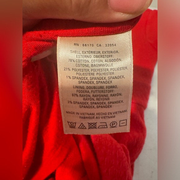 Maeve Anthropologie Splitshade Red Textured Knit Tulip Sheath Dress Size Medium - Picture 13 of 15